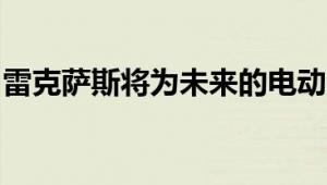 雷克萨斯将为未来的电动汽车寻求轮毂电动机