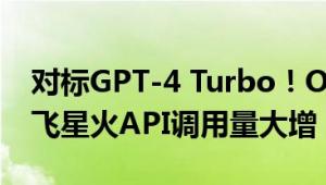 对标GPT-4 Turbo！OpenAI断供后 科大讯飞星火API调用量大增