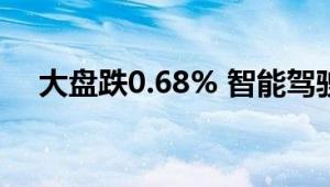 大盘跌0.68% 智能驾驶板块近20股涨停