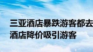 三亚酒店暴跌游客都去哪儿了 多家旅游城市酒店降价吸引游客