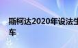 斯柯达2020年设法生产了750.000辆捷克汽车