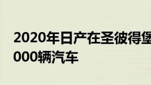 2020年日产在圣彼得堡的工厂生产了超过38000辆汽车