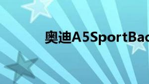 奥迪A5SportBack性能怎么样